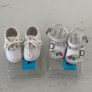 White Kids Shoes Set